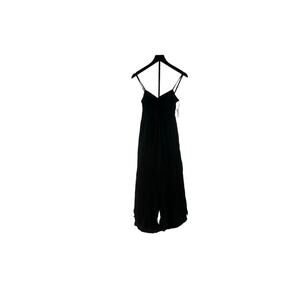 O’Neill Keiko Black Wide Crinkle Pants Size S Adjustable Strap NEW WITH TAGS!!